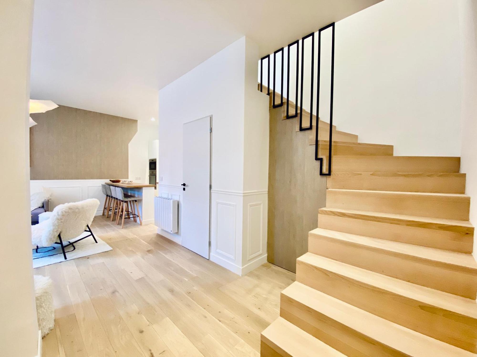 Velvet - Best Keys - Maison Duplex Elegante - Plein Centre Ville - Deco Minimaliste & Cosy - Literie Haut De Gamme - 2 Chambres Separees - Lit Queen Size & 1 Canape Convertible - Smart Tv - Wifi Fibre - Check-In Autonome Sens Exterior foto